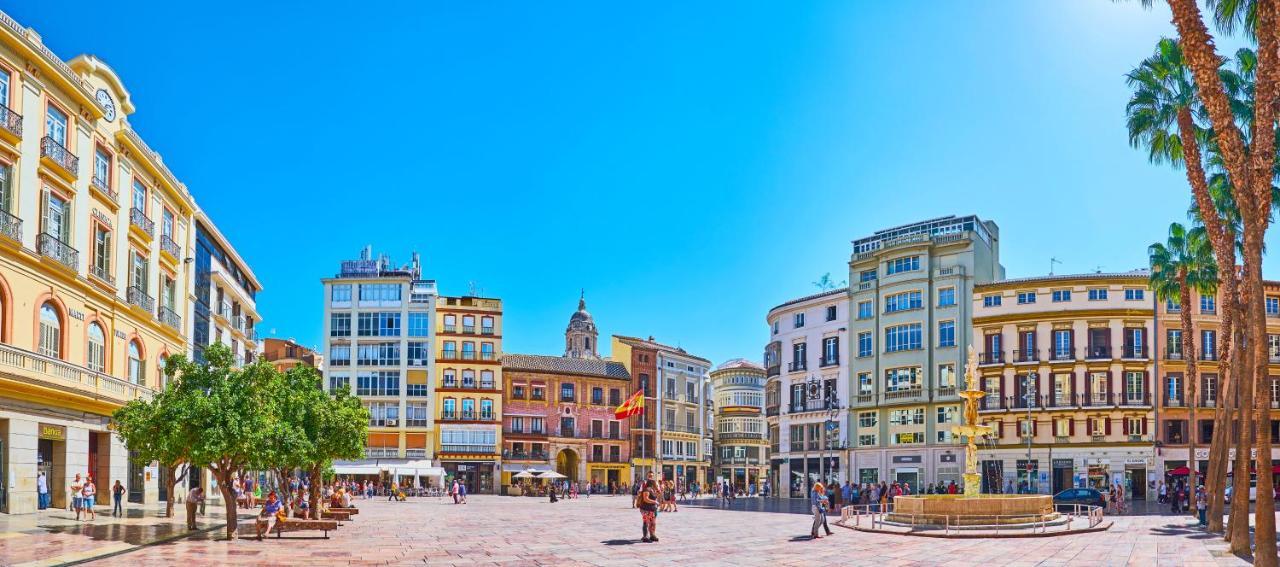 Malaga Centre Apartment with Parking Bagian luar foto